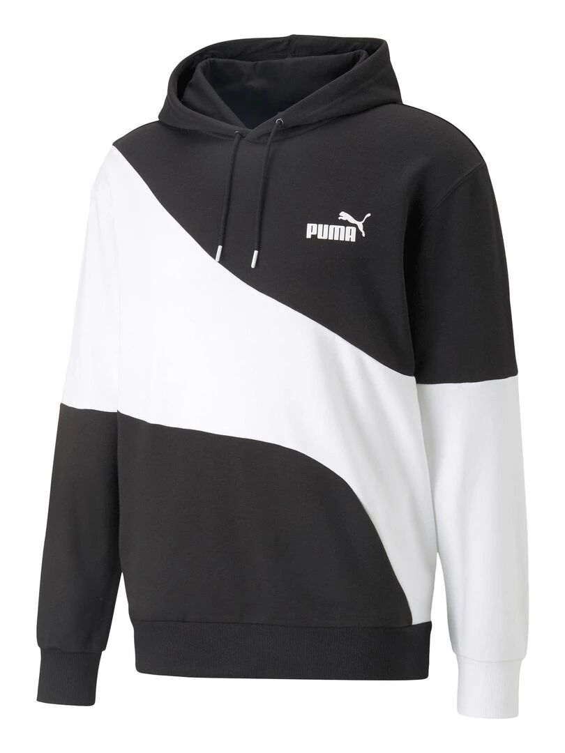Sweat à Capuche Puma Power Blanc