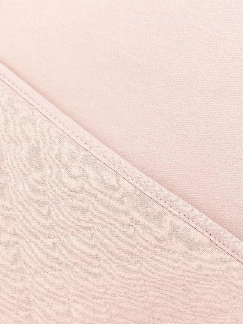 Bemini Poncho de voyage Pady Quilted et jersey   Rose clair