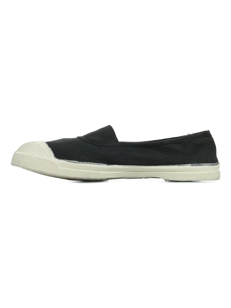Baskets Bensimon Tennis Elastique   Gris Blanc