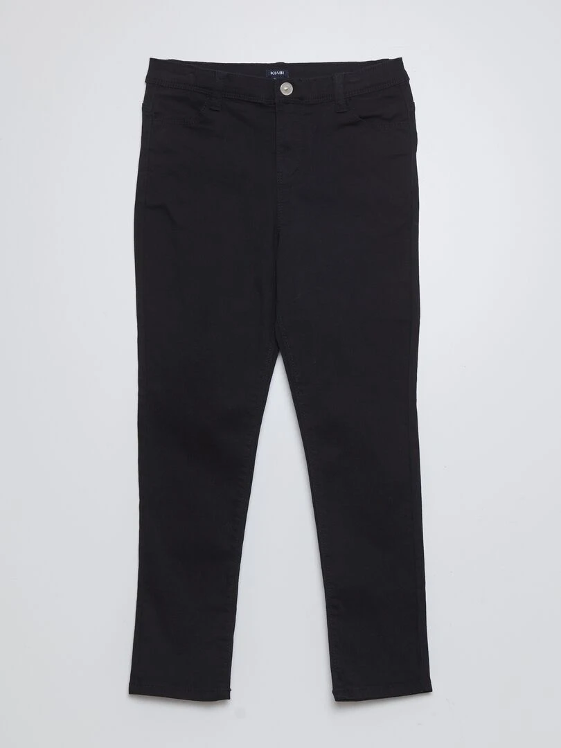 Jean stretch Coupe + confortable noir