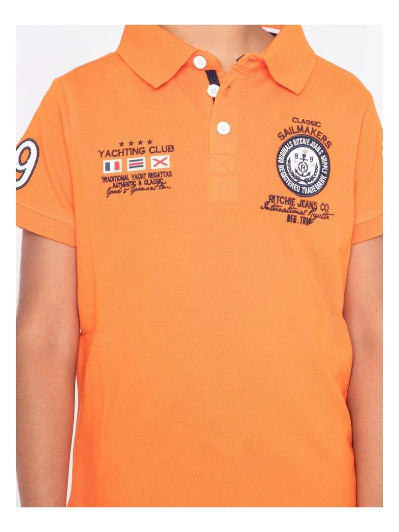 Polo PALBOA J   Orange