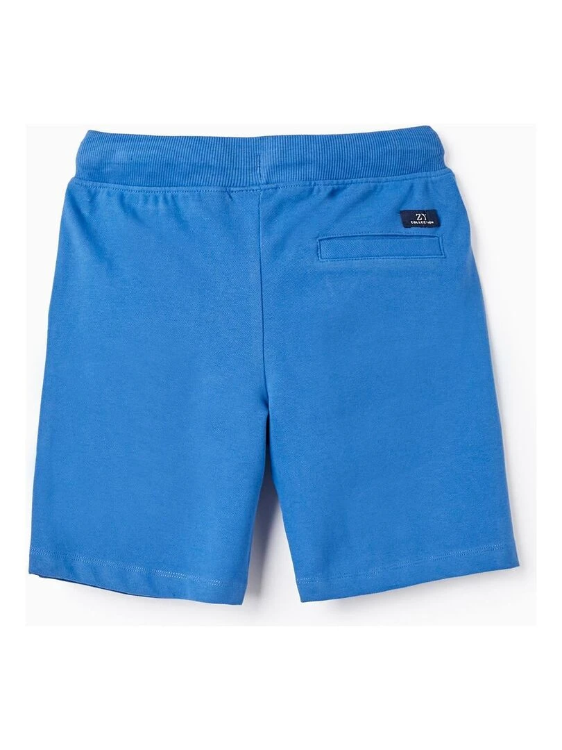 Short En Piqué De Coton Pour Garçon PICASSO Bleu