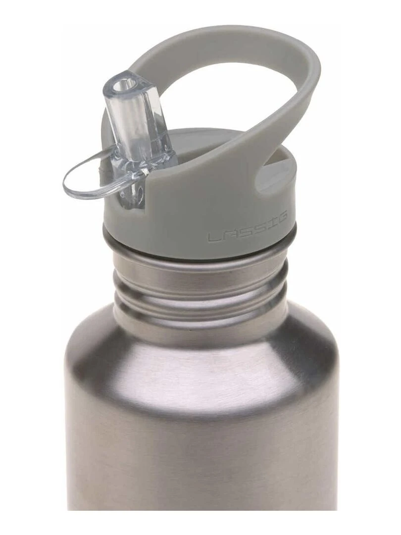Gourde en inox 500 ml Safari Girafe Rose