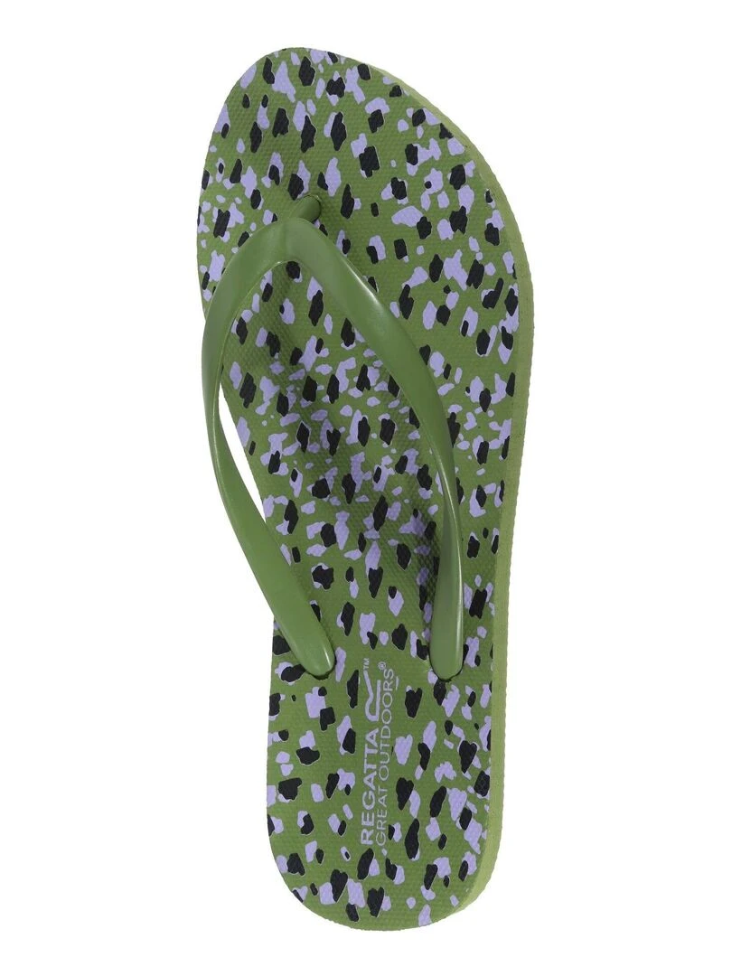 Regatta   Tongs BALI   Vert kaki