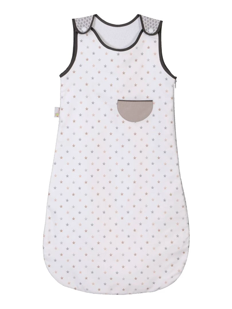 Gigoteuse été Coton bio Doublure éponge 'P'tit Basile' Multicolore