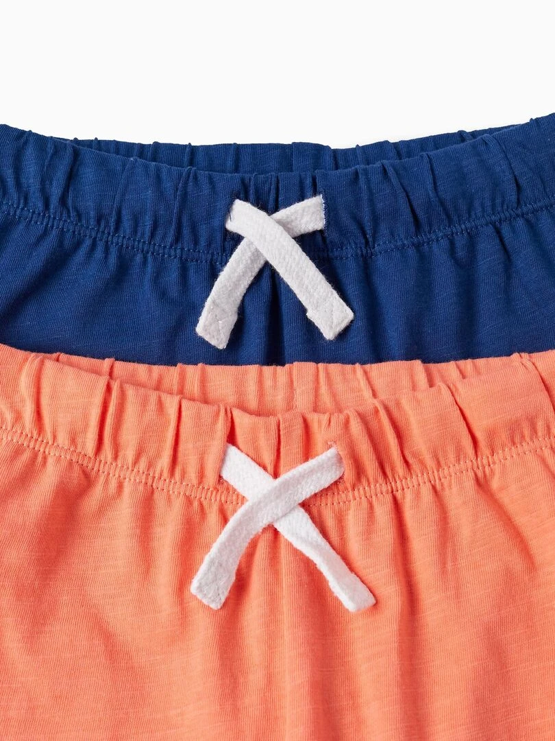 2 Pantalon de Sport en Coton pour Bébé Garçon   Rose