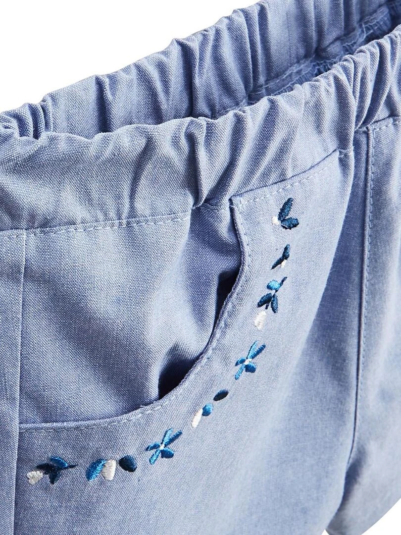 Short bébé Océan d'amour   Bleu