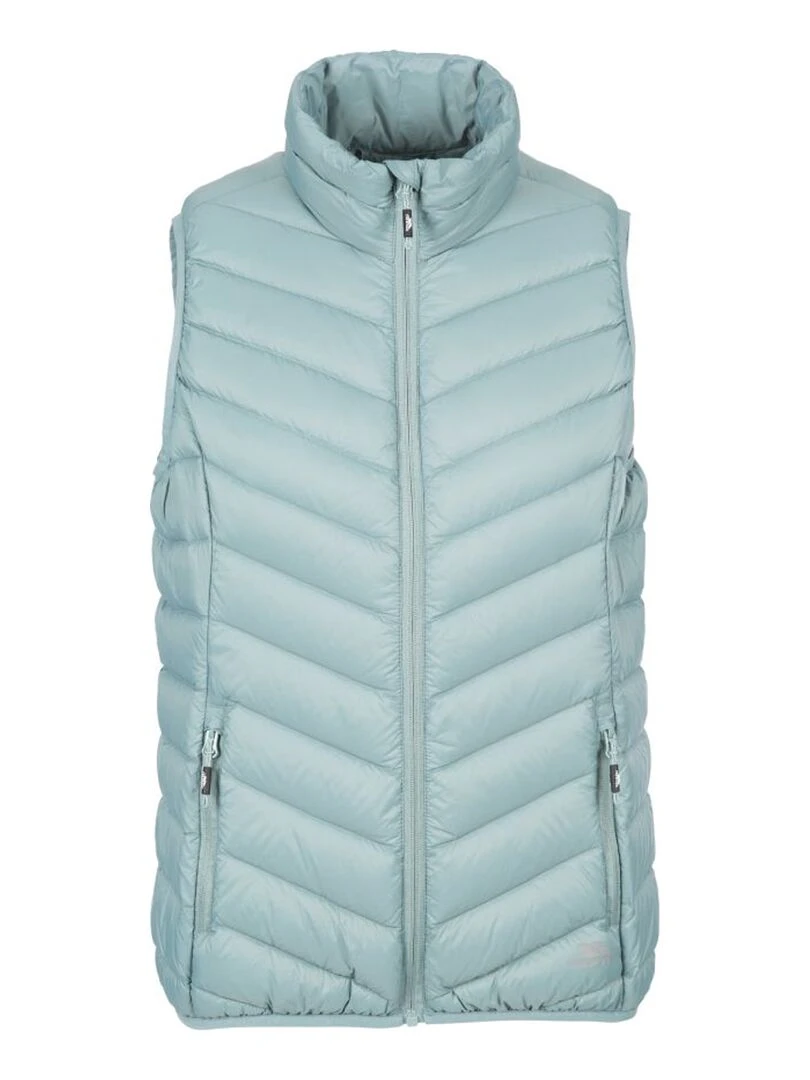 Trespass Veste sans manches GIANA Gris Vert