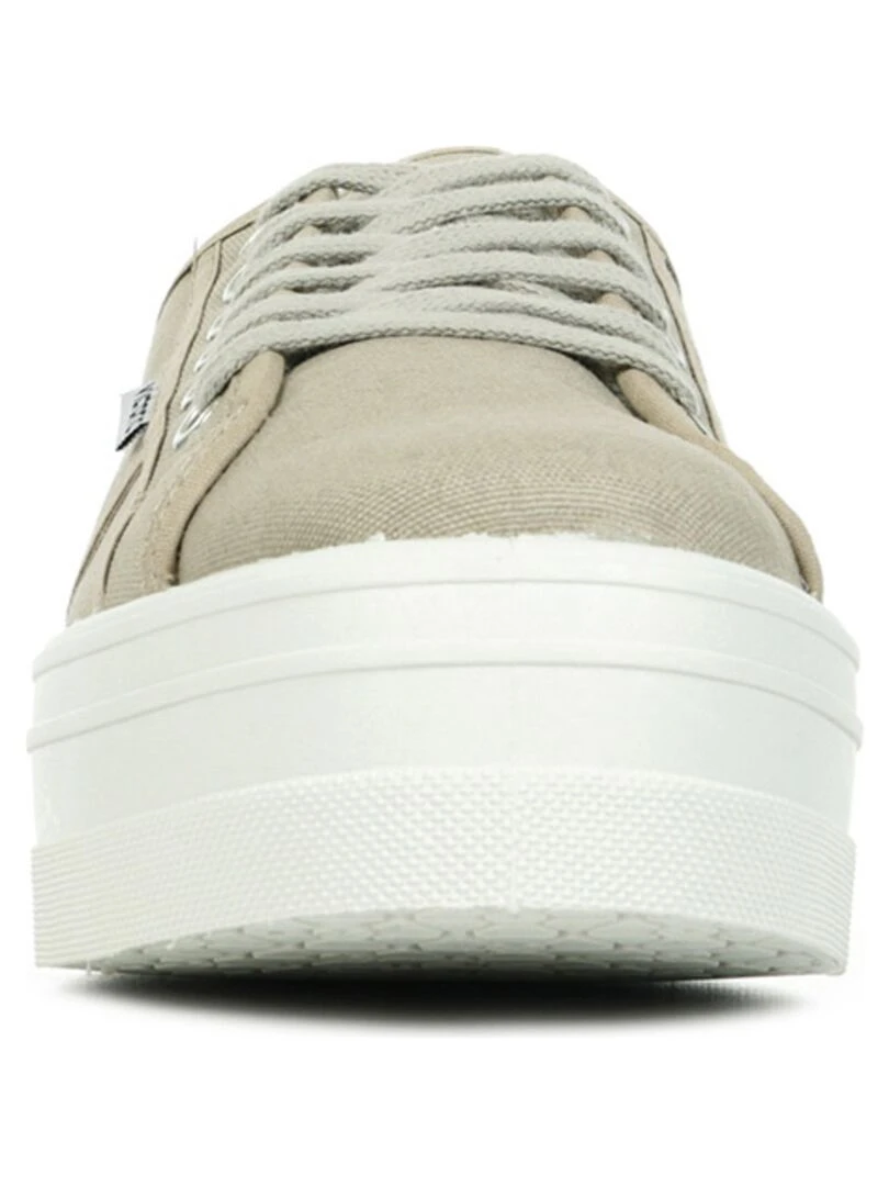 Baskets Victoria Basket Lona Plataforma   Beige