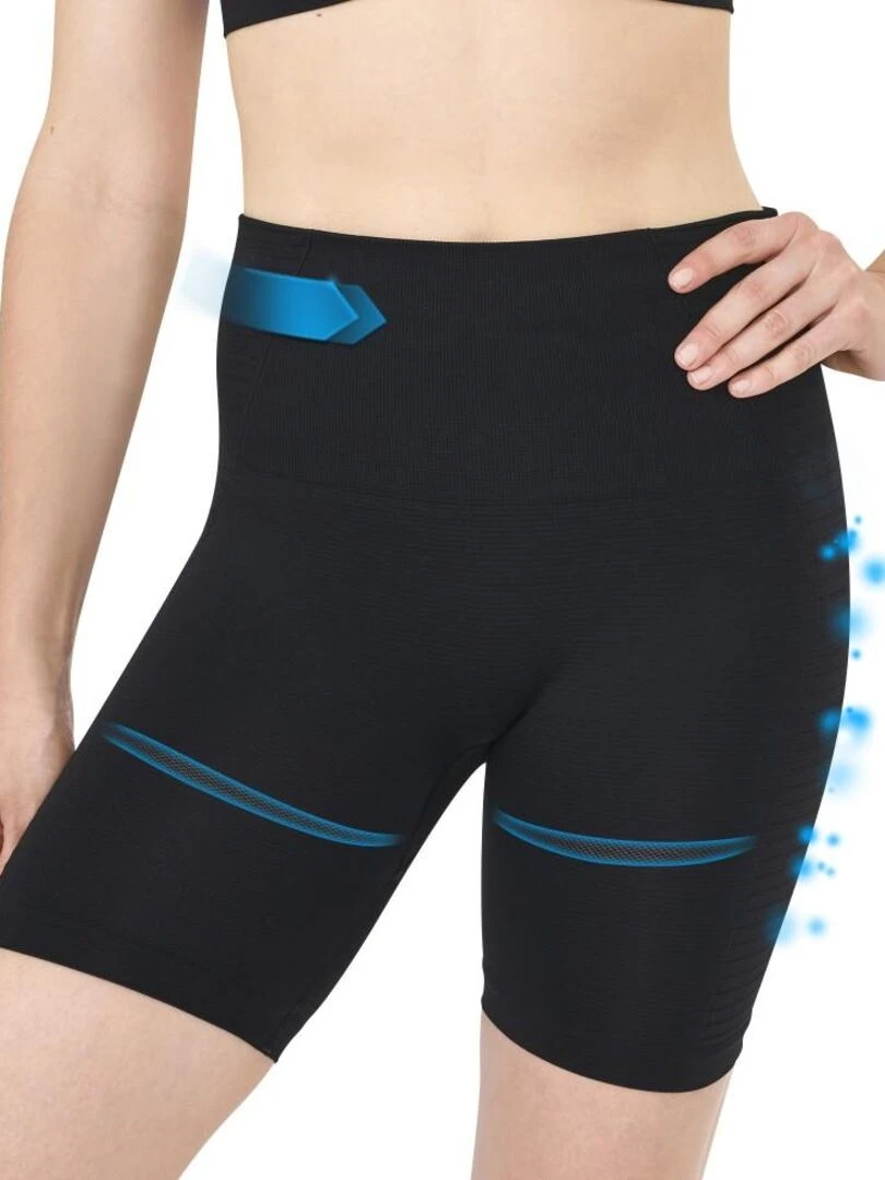 Cycliste minceur sport et maintien Cellutex pour femme Noir