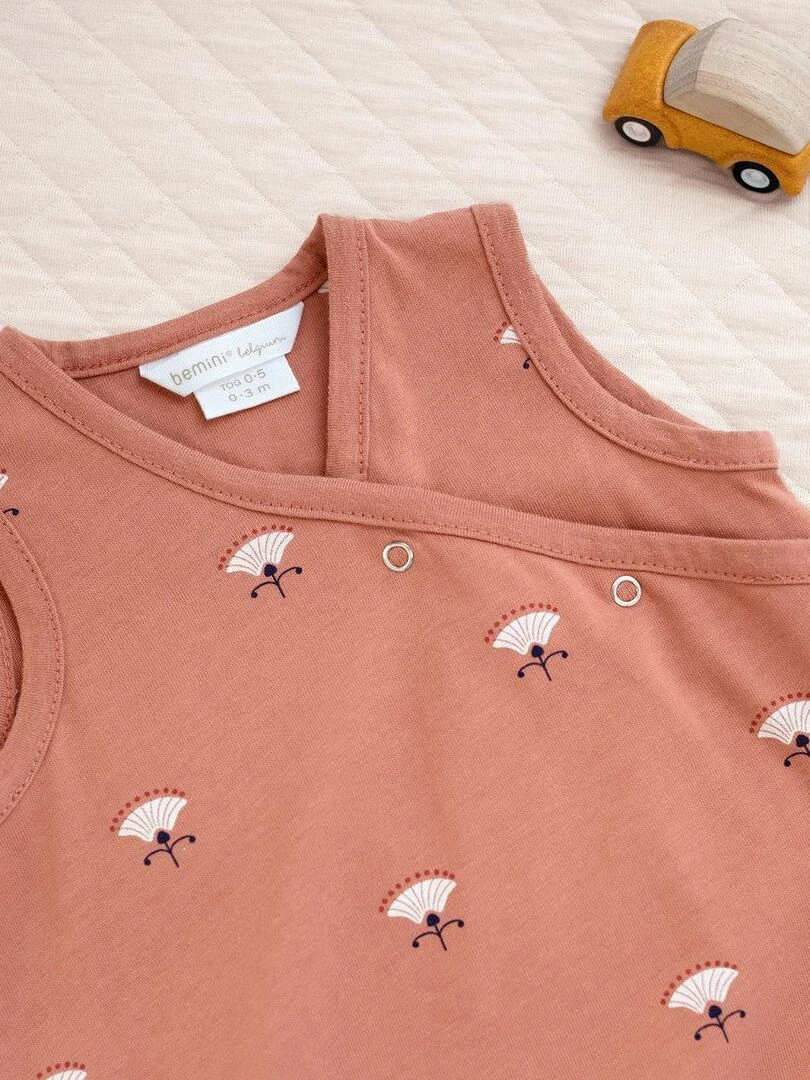 Bemini Gigoteuse  sans manches Jersey   Beige foncé