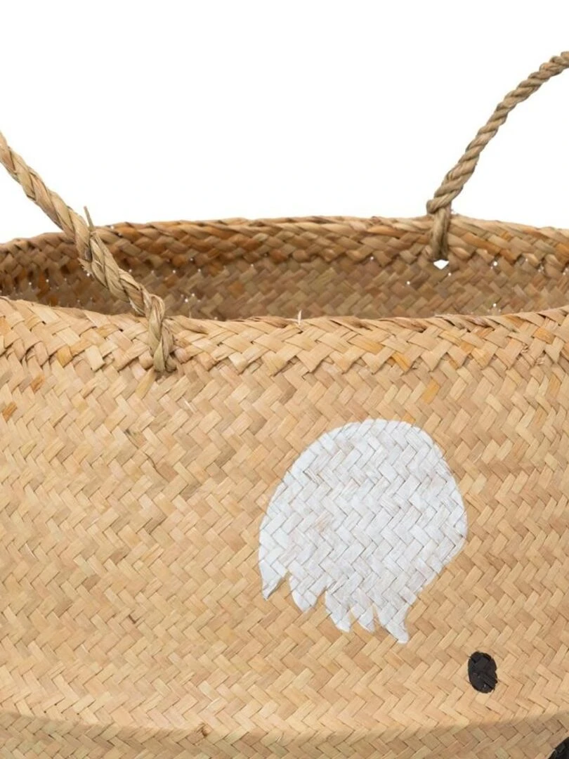 Panier pliable en roseau Koala D35   Beige