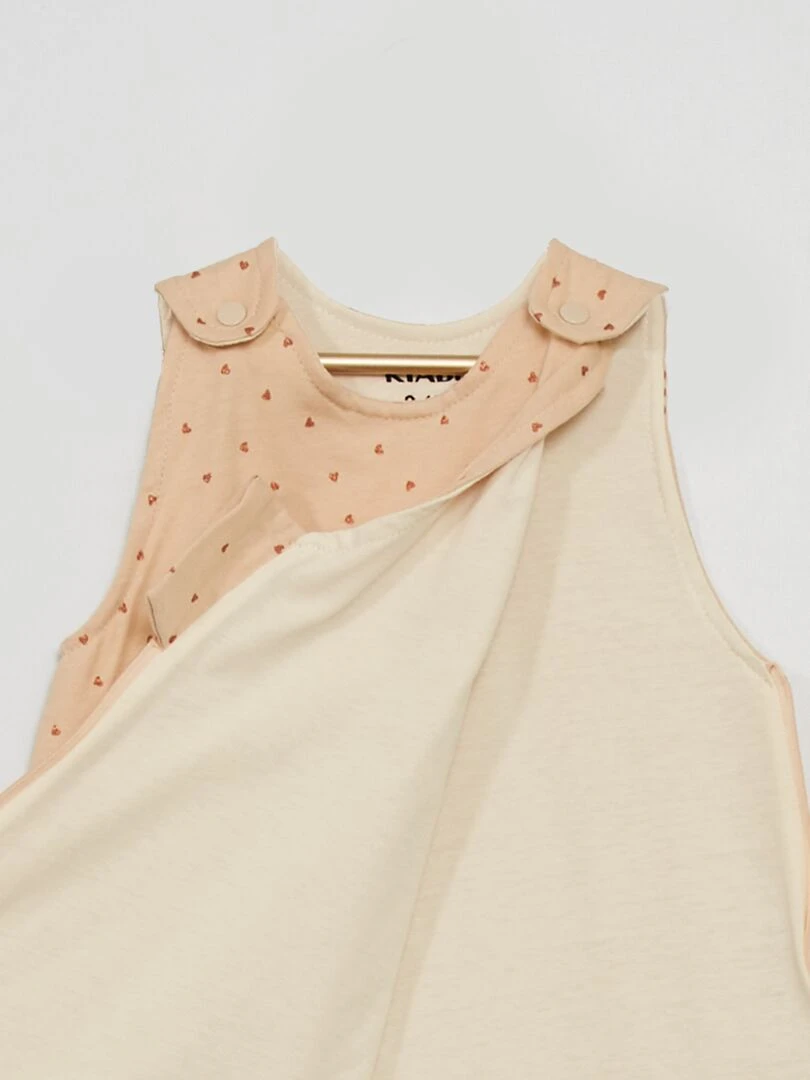 Gigoteuse légère pur coton   TOG 0.5   rose