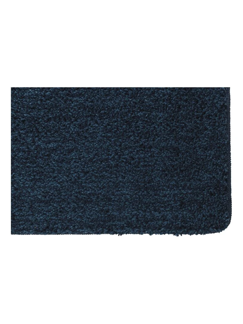 Guy Levasseur   Tapis de bain en polyester uni   Bleu