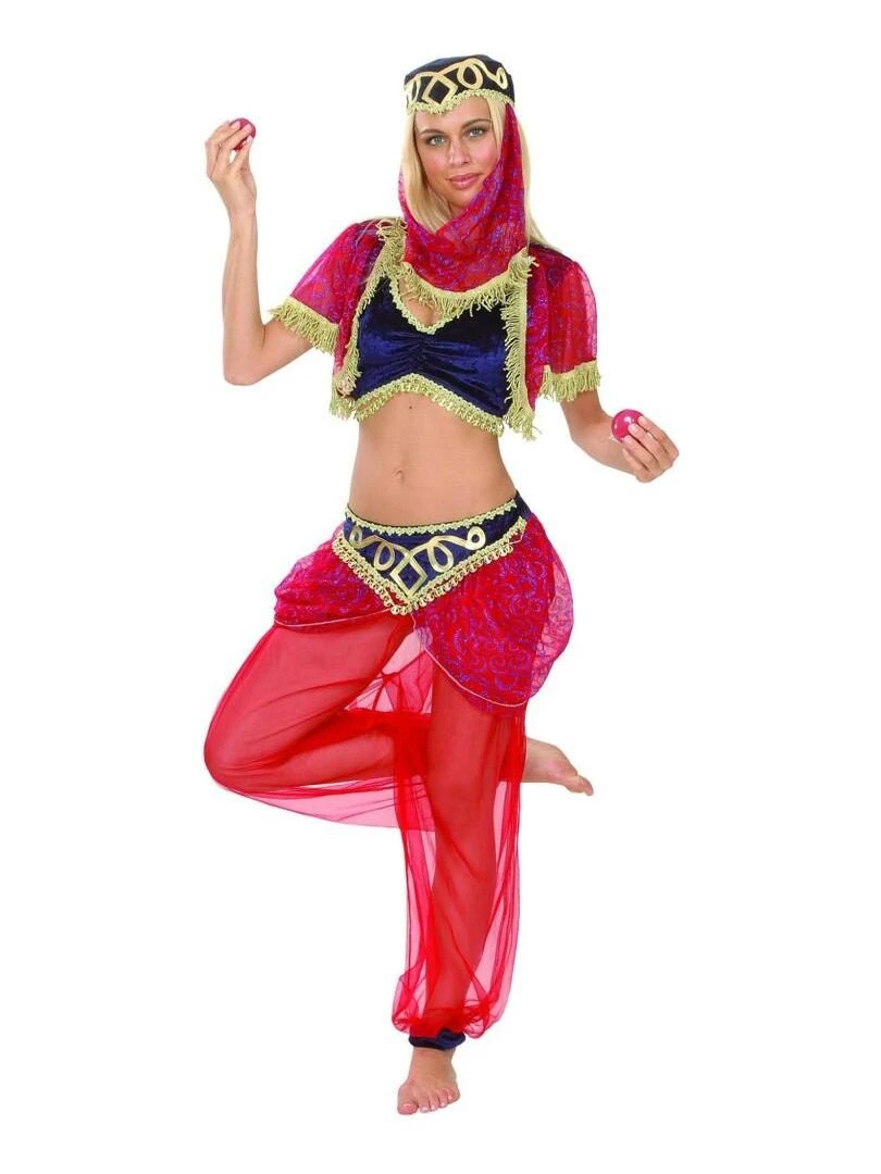 Déguisement Danseuse du ventre Femme Rouge