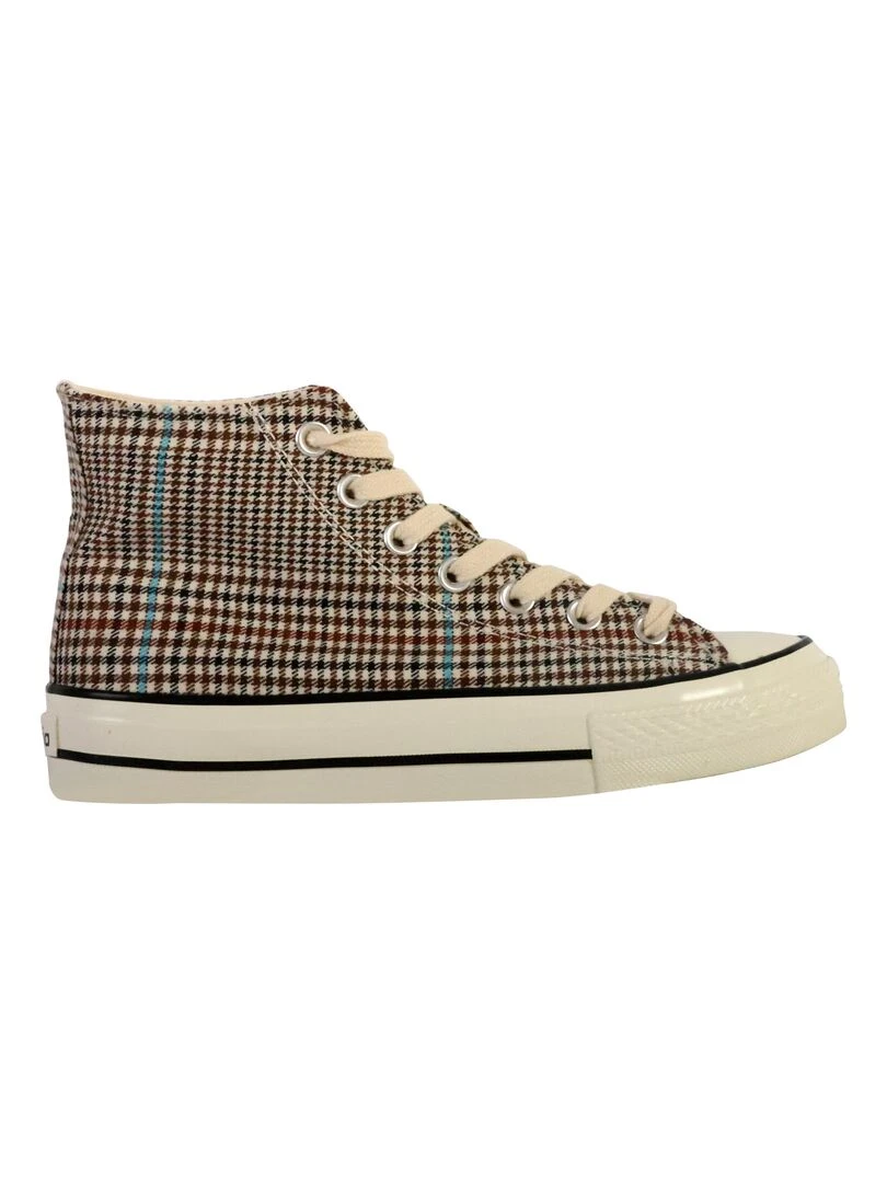 Basket Montante à Lacets Victoria Gris