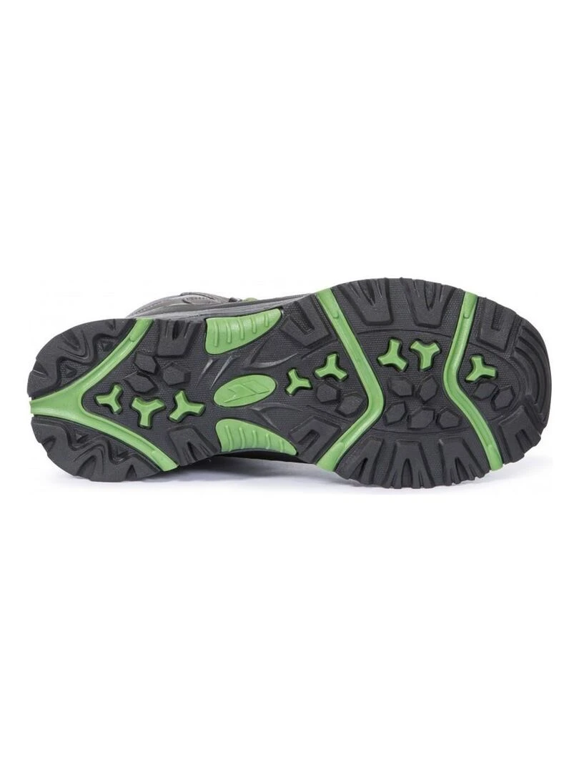 Trespass Glebe II Chaussures de randonnée imperméables unisexe Gris Noir