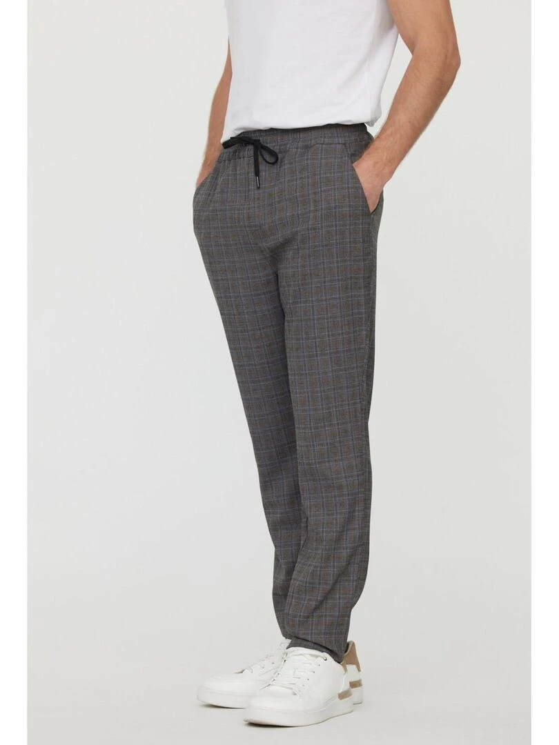 Lee Cooper Pantalon polyester chino elastiqué GORGEOUS Gris