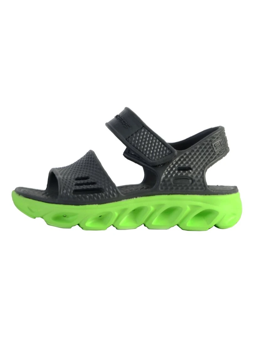 Sandale à Scratch Enfant Skechers Solzo Gris