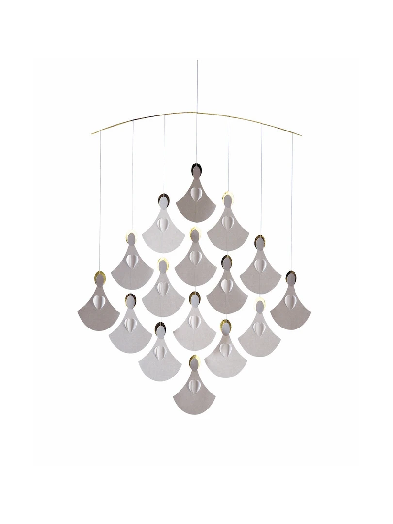 'flensted Mobiles' Angel Choir 16 Beige