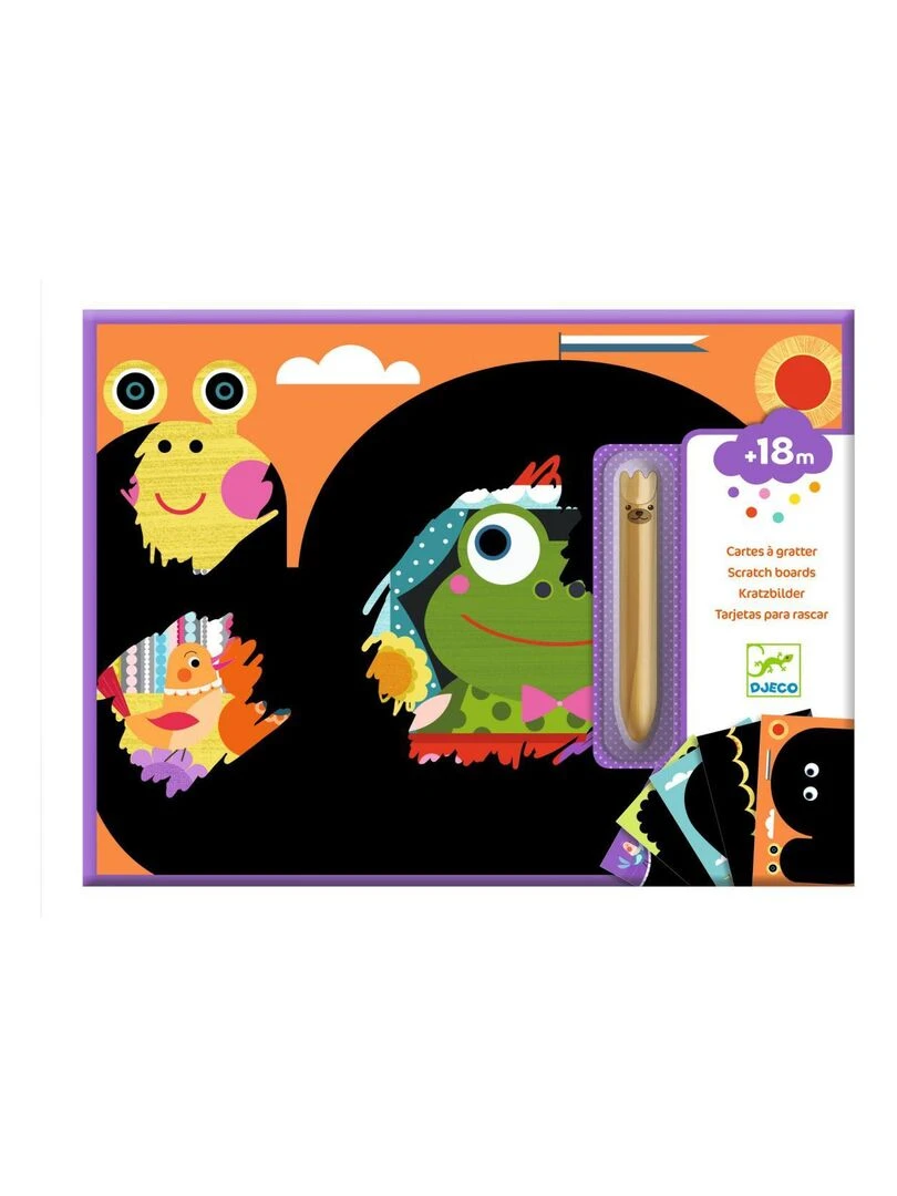 Cartes à gratter pour les petits C'est rigolo à découvrir N/A