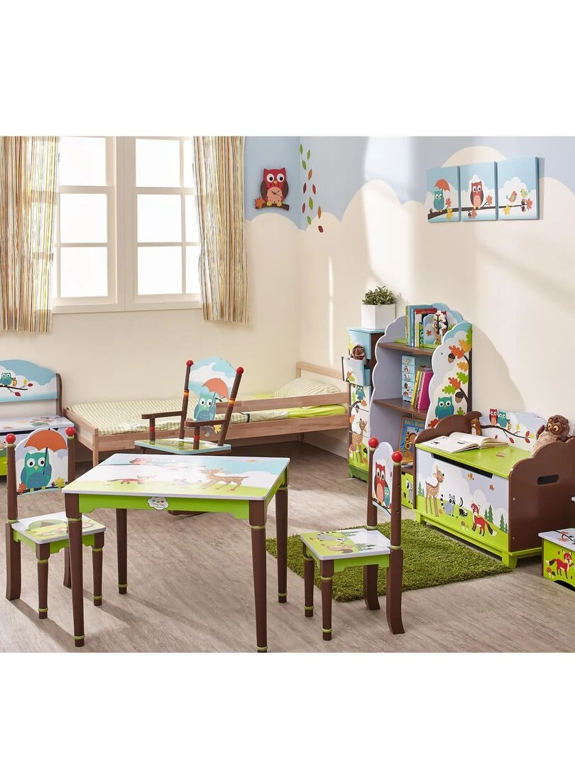 Fantasy Fields Meuble jouet Table enchantée des bois enfant Multicolore