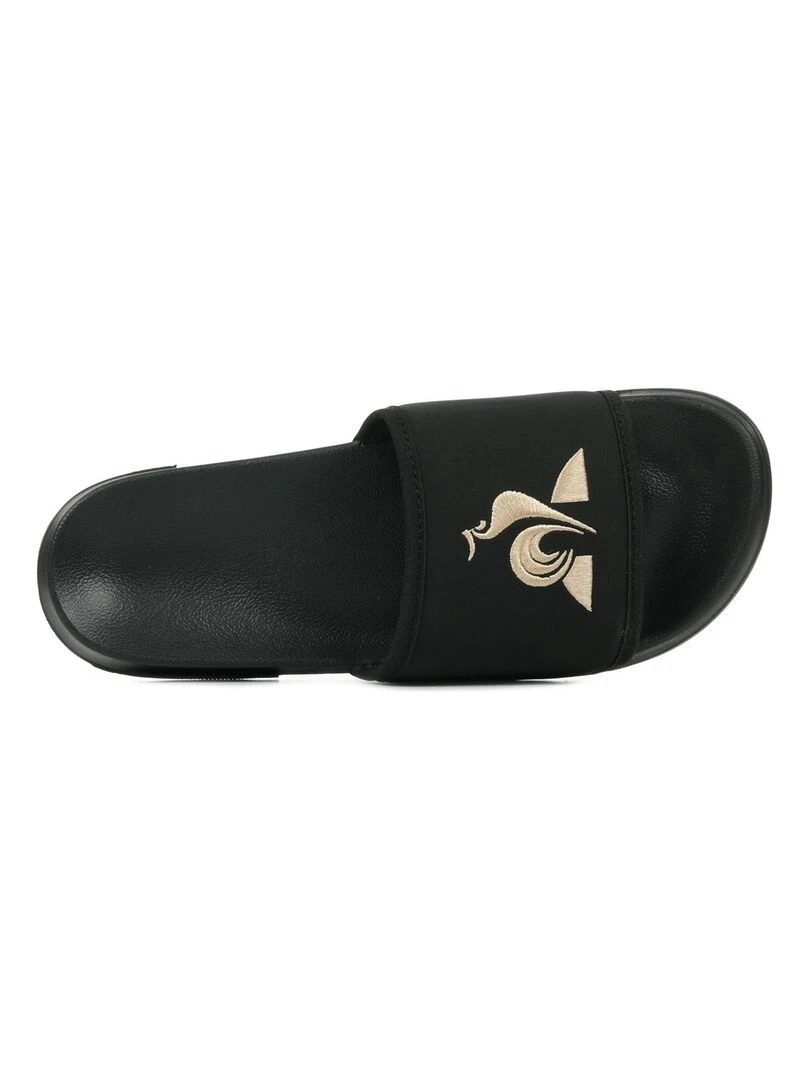 Mules Le Coq Sportif Slide Binding Metallic   Noir