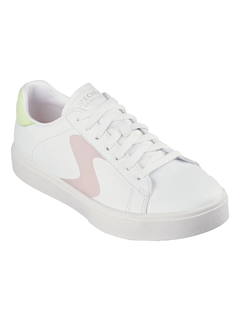 Basket à Lacets Skechers Top Grade   Blanc
