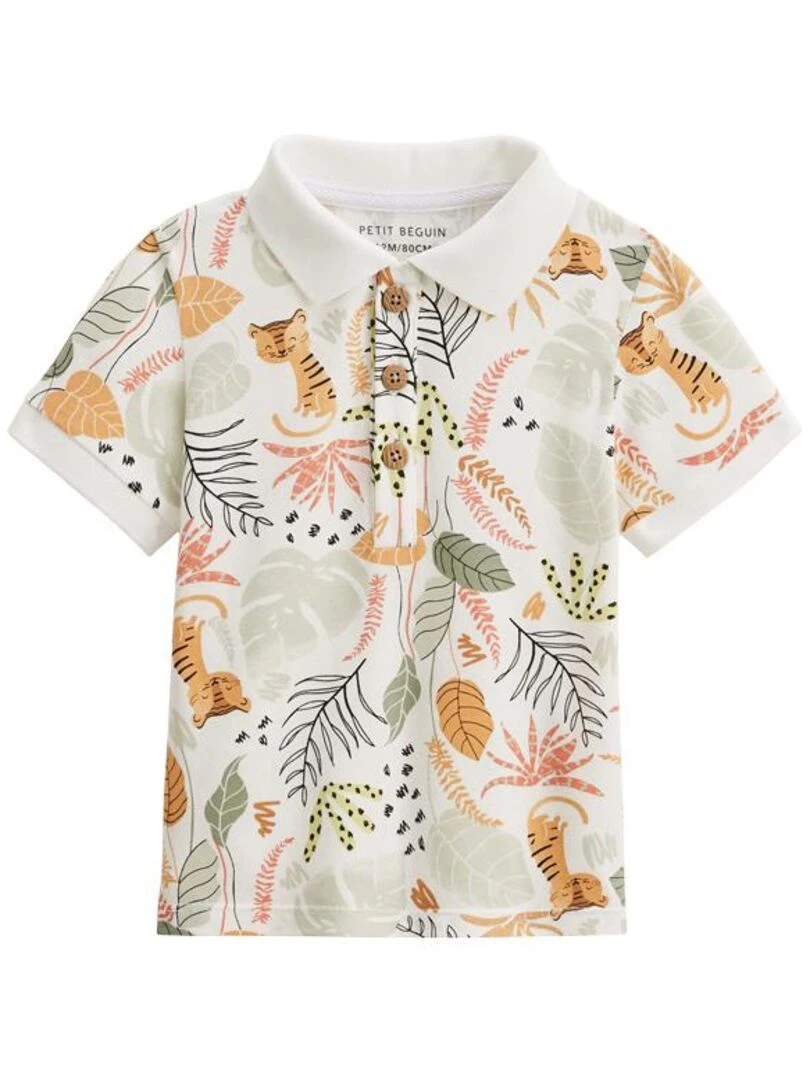 Polo bébé Dumbea Ecru