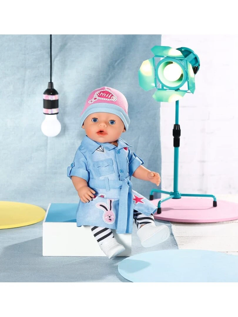 Baby born Deluxe Robe en Jean pour poupée de 43 cm   N/A