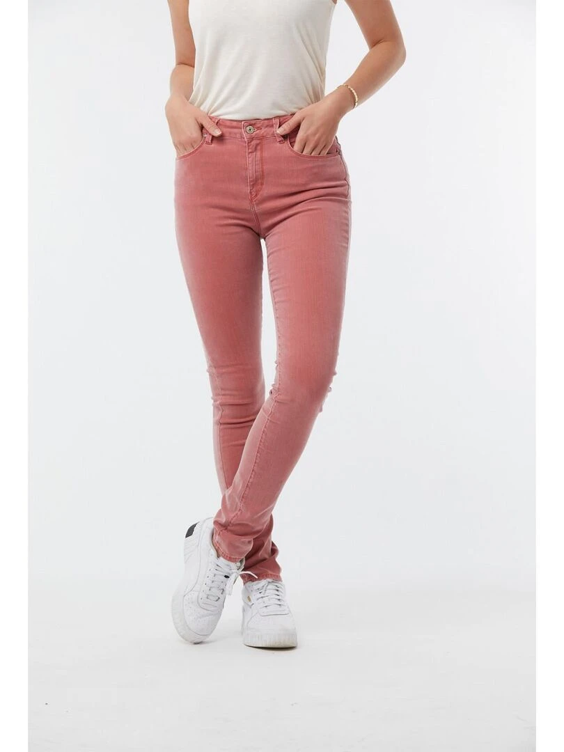 Lee Cooper   Pantalon coton  LC135   Rouge grenat
