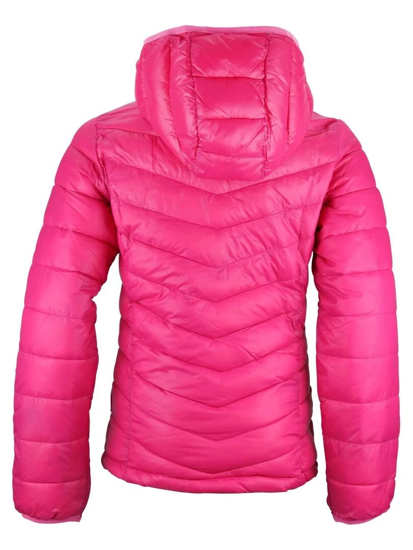 Doudoune fine fille GANSEO PEAK MOUNTAIN Rose fushia