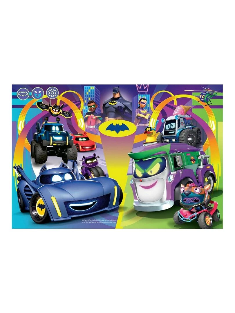 Puzzles 2x24 p   prêt pour l'action / batwheels   N/A
