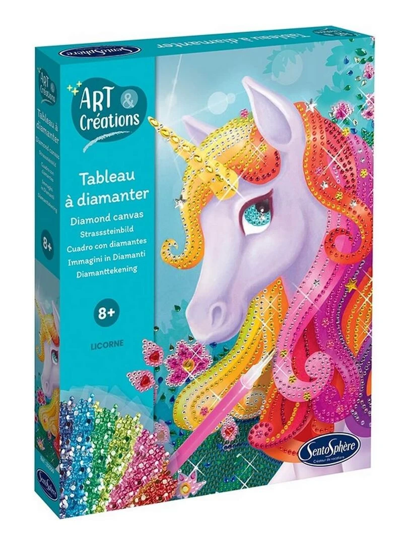 Tableau a diamanter   Licorne   N/A