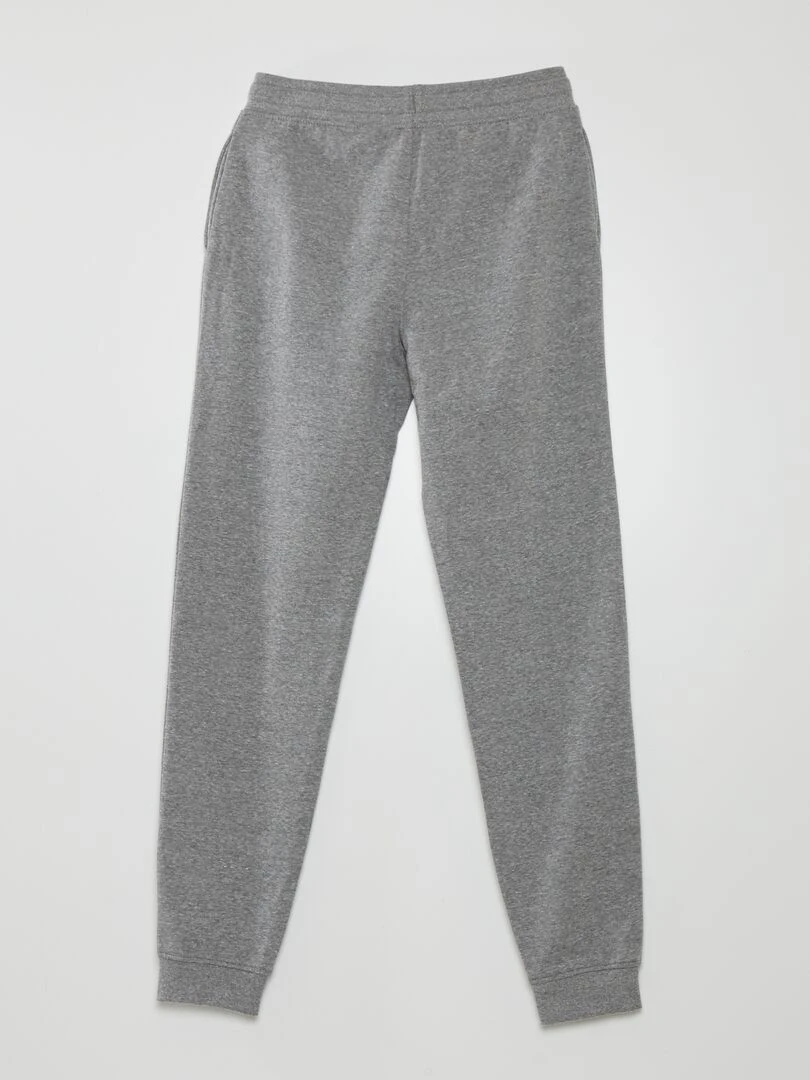 Pantalon jogging en molleton Gris foncé