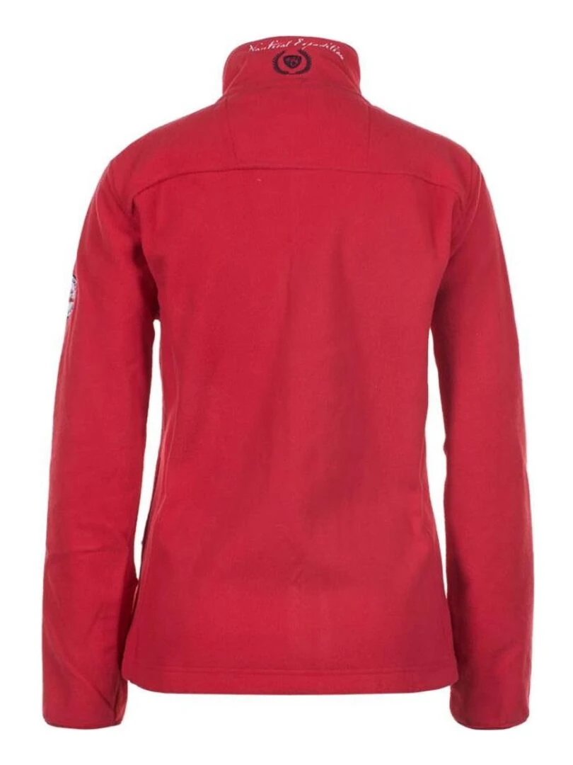 Blouson polaire femme ASPOY Rouge