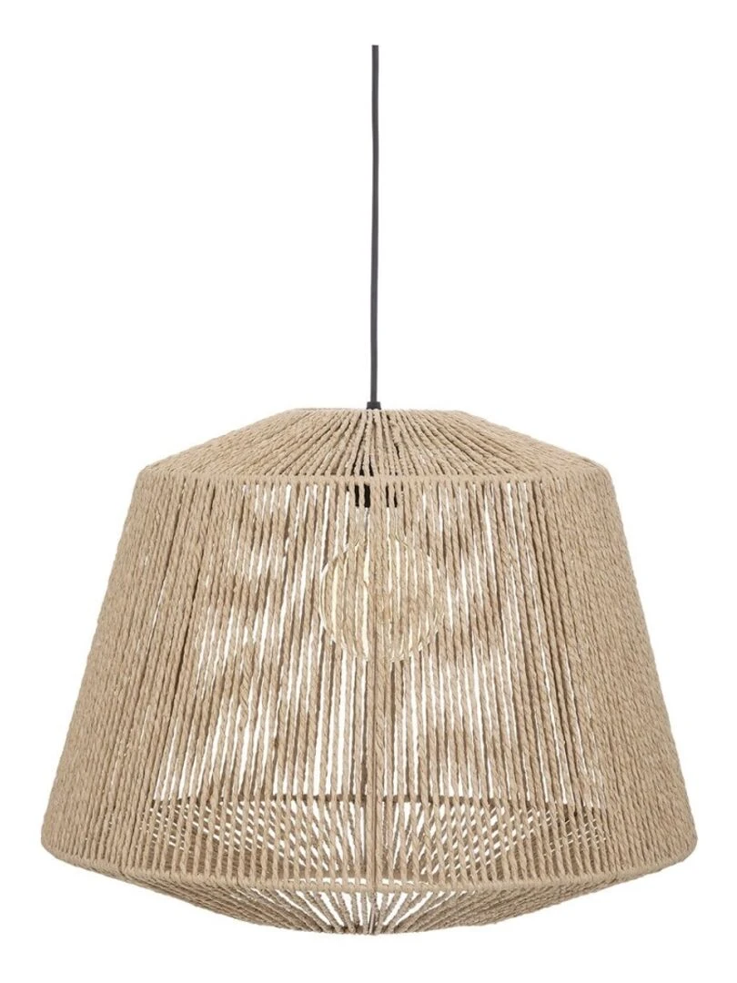 Suspension corde Jily naturel D48 Beige