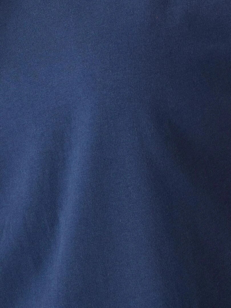 T shirt broderies anglaises pur coton   Damart   Bleu marine