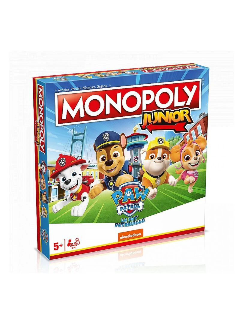 Monopoly junior la patpatrouille N/A