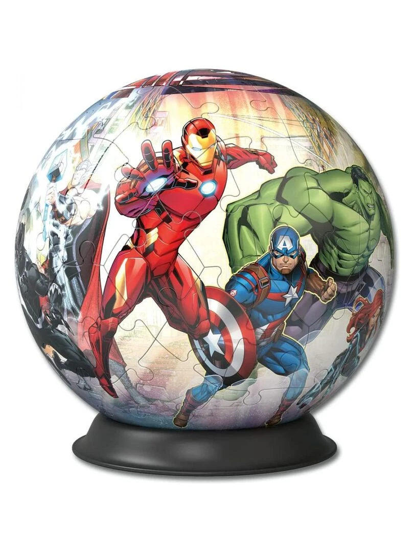 Puzzle 3D Ball 72 pièces Marvel Avengers N/A