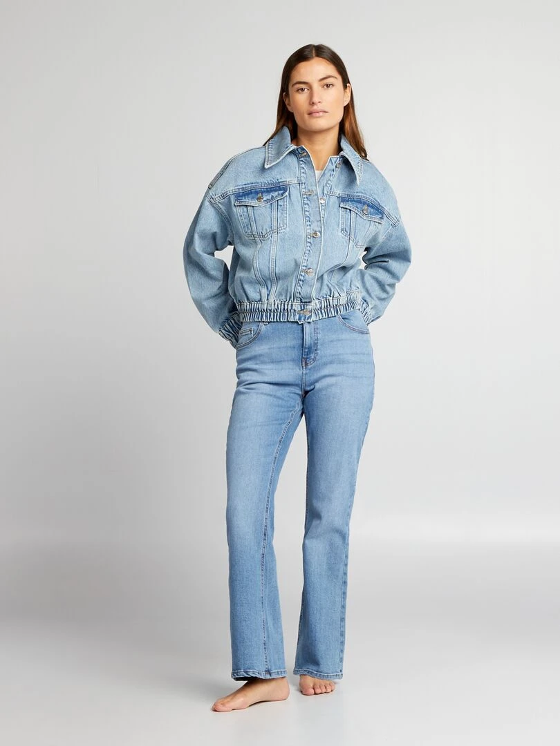 Jean flare/bootcut à 5 poches L28 Stone