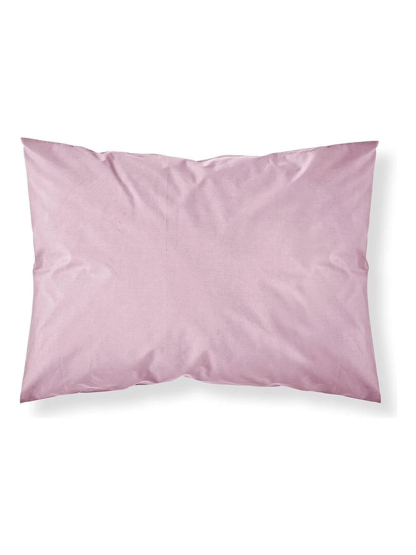 Taie d'oreiller uni '57FILS' 'TODAY' Rose parme