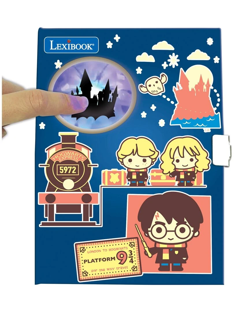 Journal Intime Electronique Harry Potter Avec Effets Lumineux Et Accessoires N/A