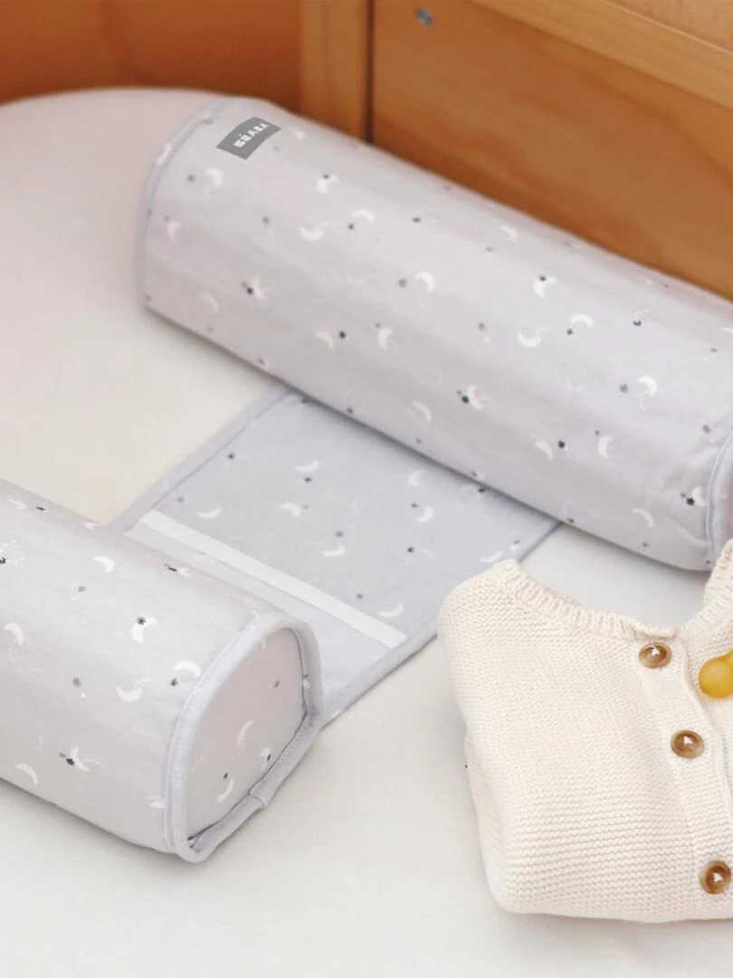 Cale bébé Moon & Stars   Gris