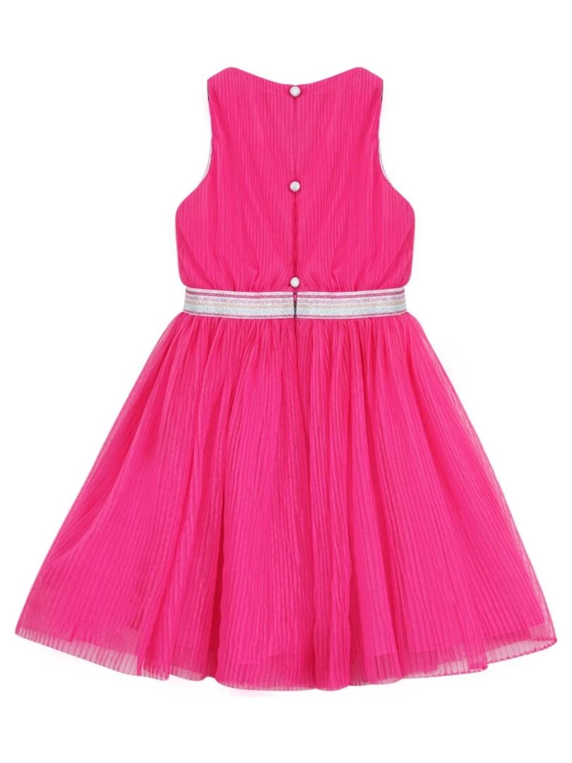 Robe Cérémonie Qui Tourne Fille  Voile Rose Fuchsia  HEPBURN   La Faute à Voltaire   Rose fushia