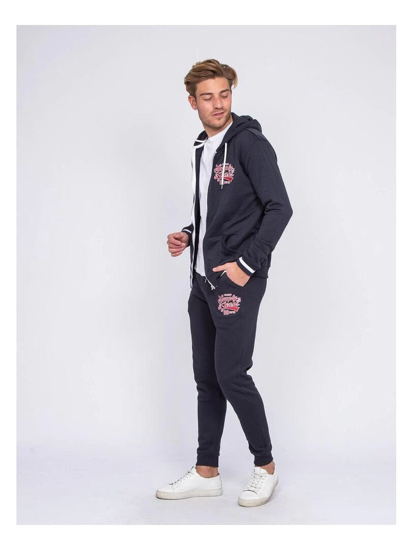 Pantalon jogging CABARA   Bleu marine