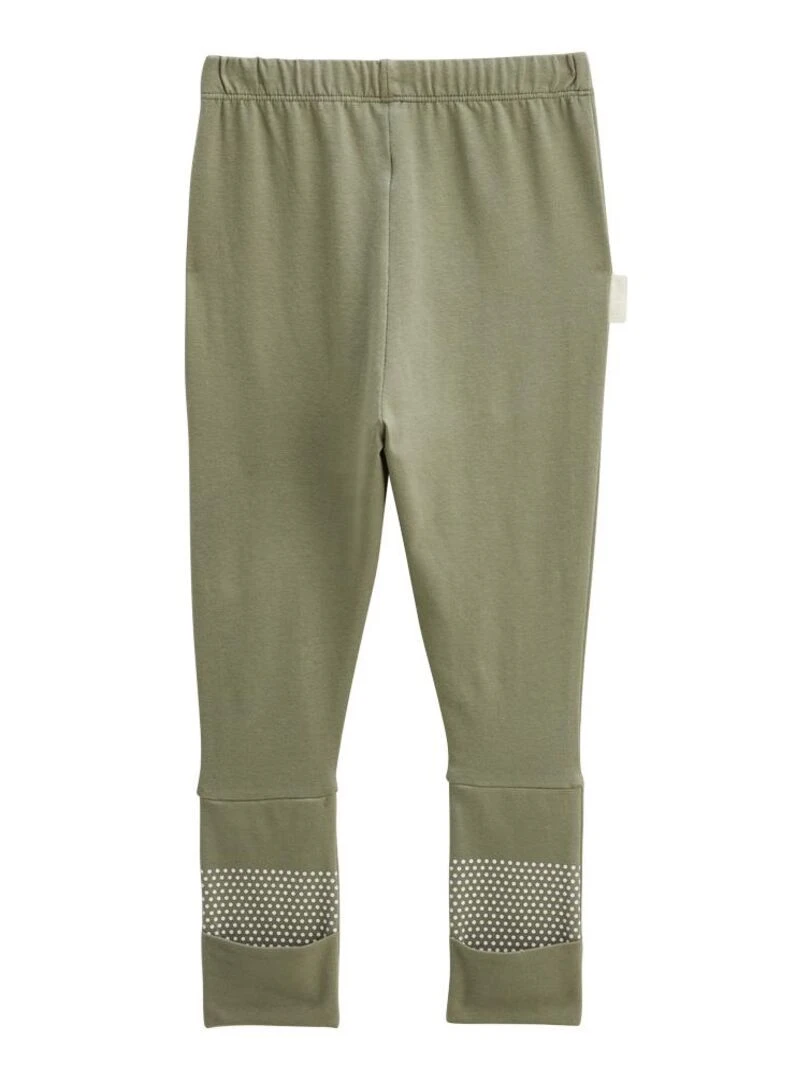 Pyjama bébé 2 pièces à pieds retroussables Dumbea   Kaki