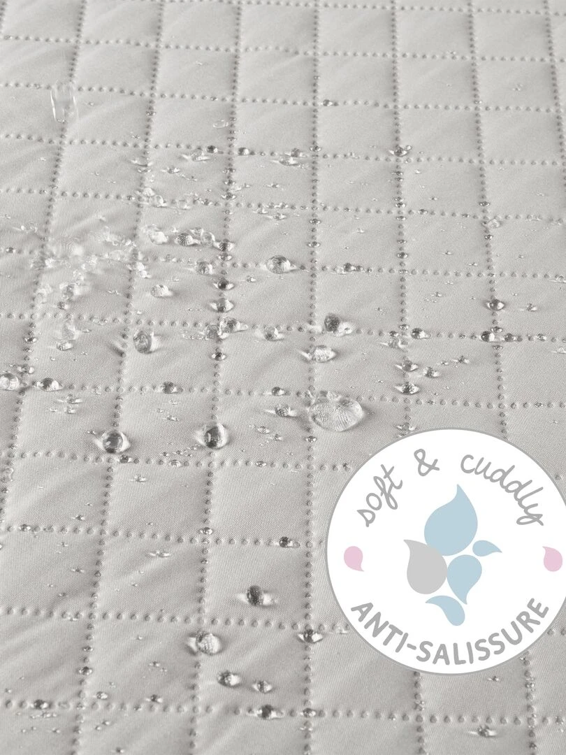 Tapis de parc rectangulaire avec bords   imperméable 'ROBA' roba Style   Gris