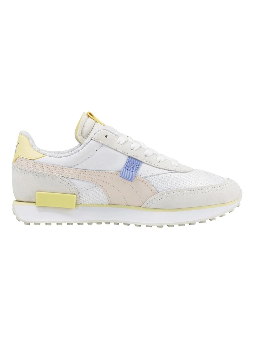 Basket Basse Cuir Puma Future Rider Soft Wns   Blanc
