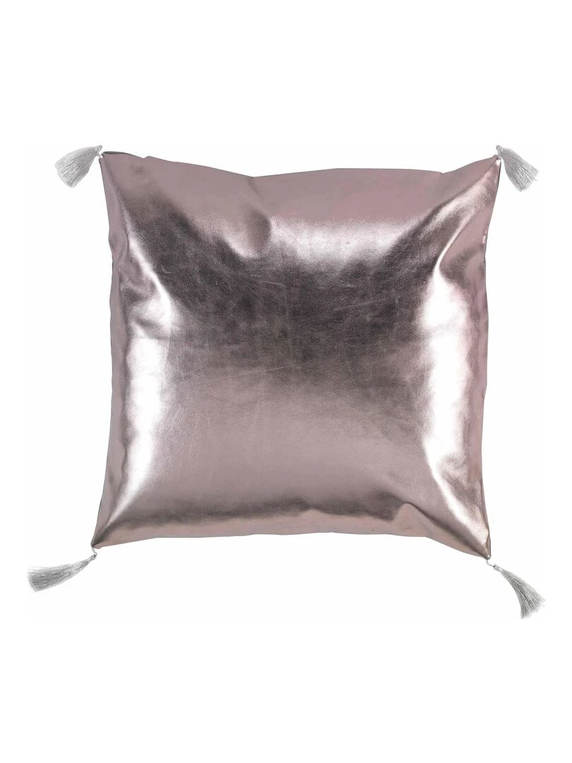 Coussin Suede Luxury brillant Rose